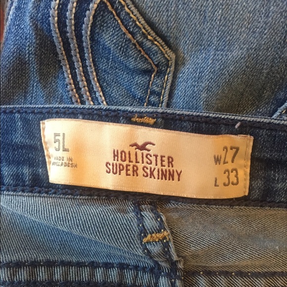 Hollister Super Skinny Low Rise Jeans - Picture 4 of 4